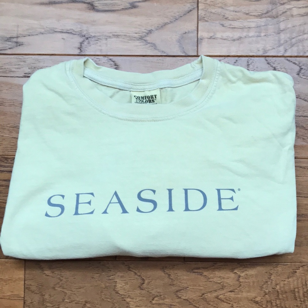 Yellow Seaside Comfort Colors Long Sleeve